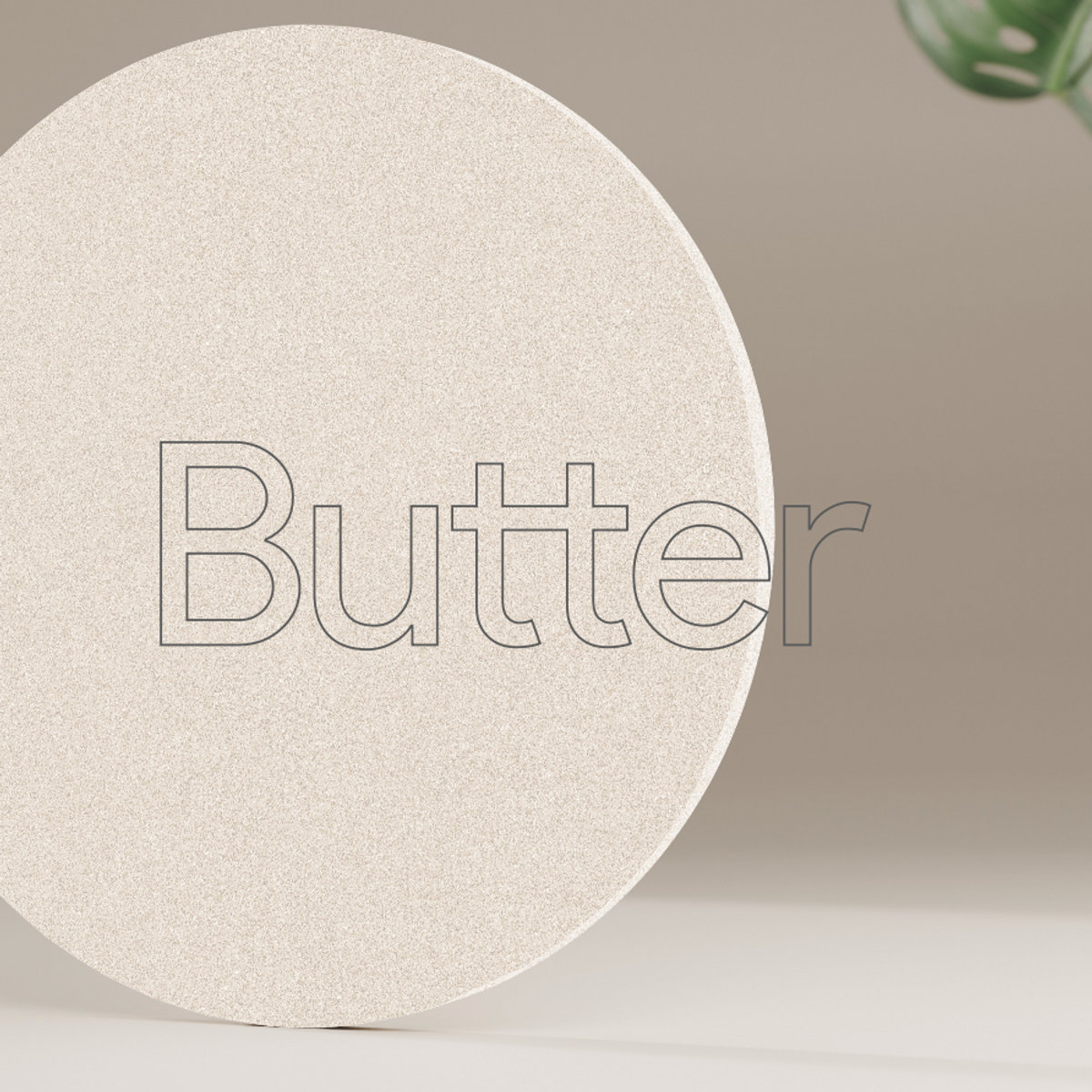 Butter — Full body · natural porcelain tile, Matt