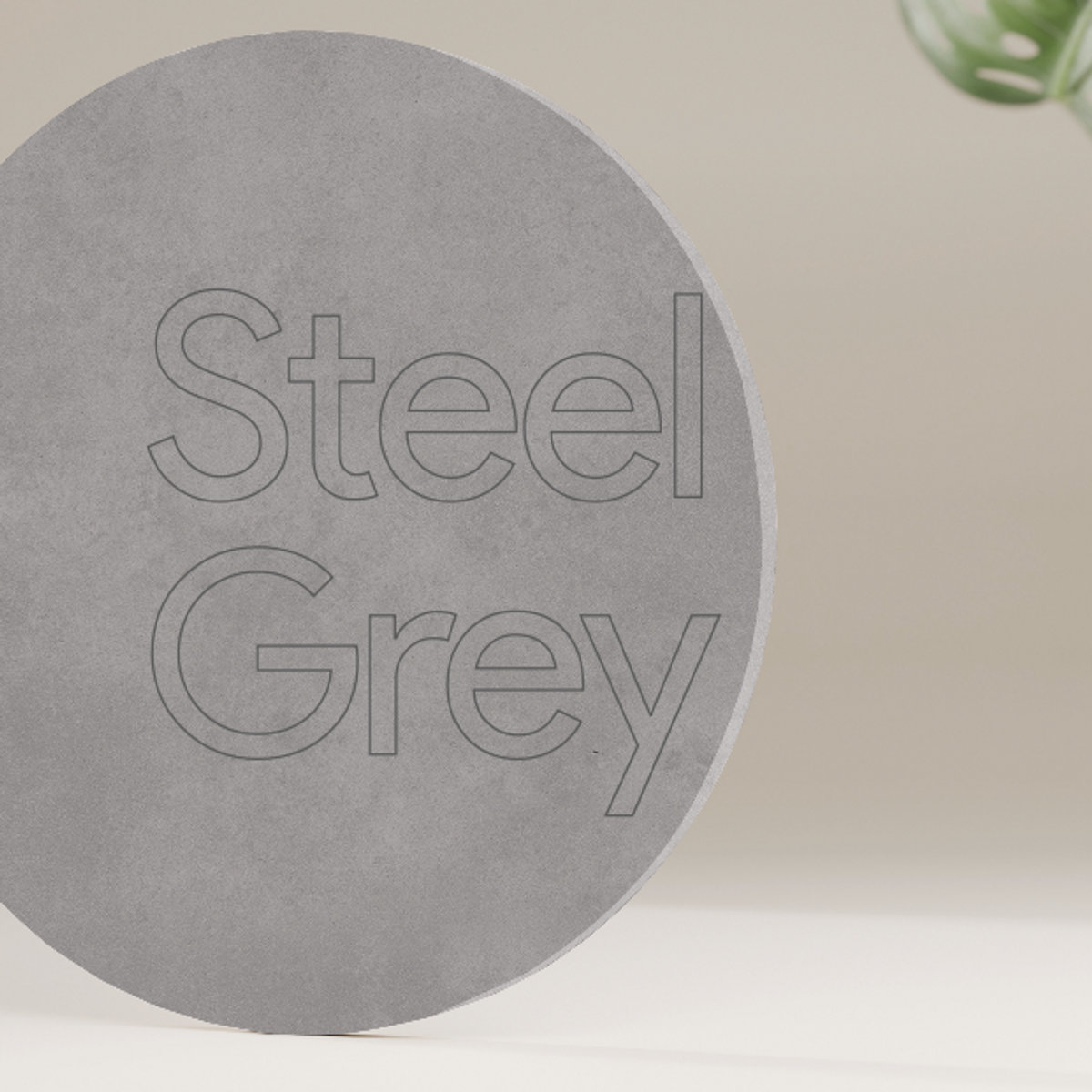Raw Steel Grey — Full body · concrete porcelain tile, Matt